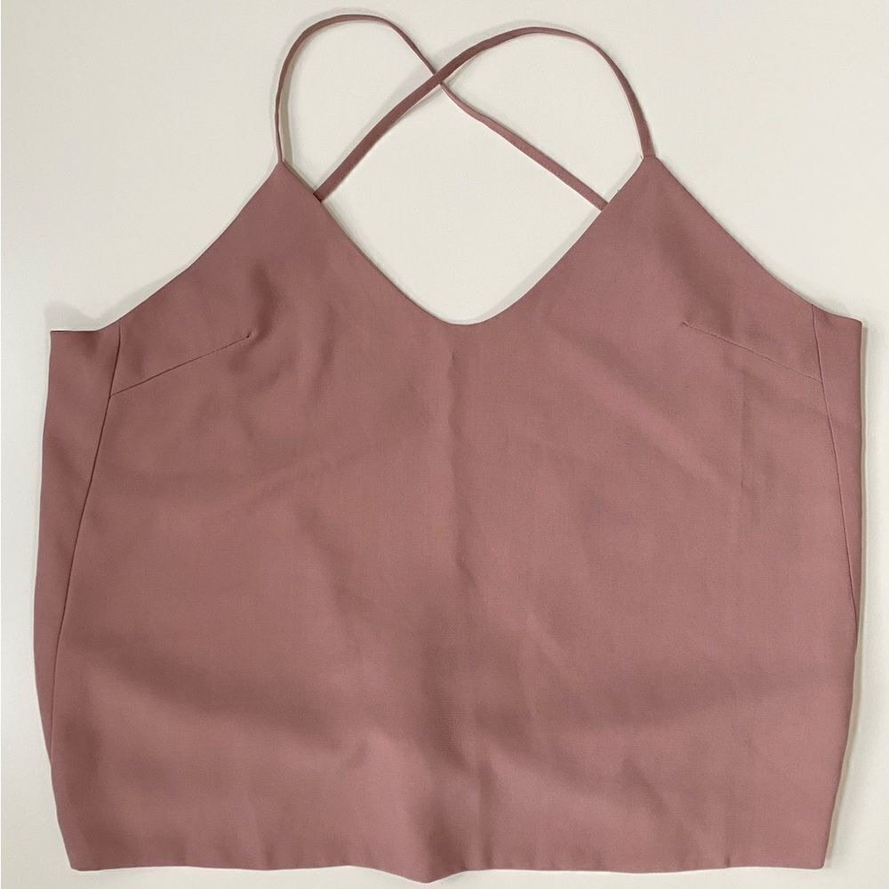 Luvalot Open Back Crop Top, Size 6